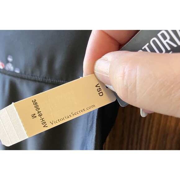 NWT Victoria’s Secret 7/8 Legging & Racerback Sport Bra M Gemstone Jewel - Picture 14 of 16